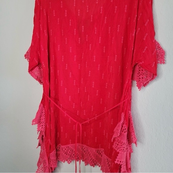 Johnny Was Embroidered Eyelet Tunic - Picture 4 of 4